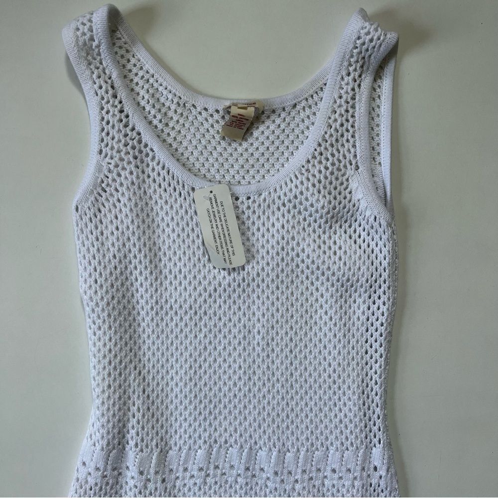 Sundance Catalog NWT White Crochet Dress XS - Picture 5 of 7